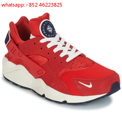 nike huarache blanche et rouge